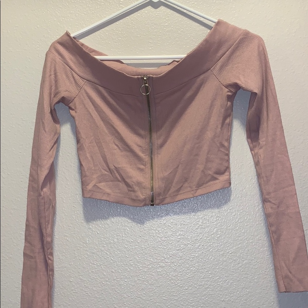 Forever 21 off the shoulder Crop Top